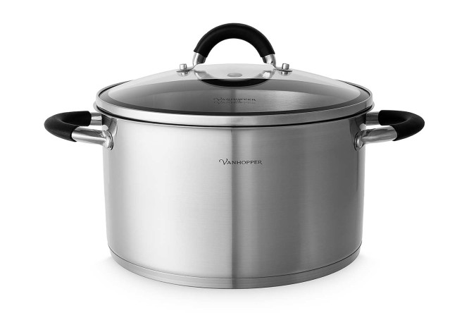 Кастрюля с крышкой VANHOPPER Cuisine 5.6 л