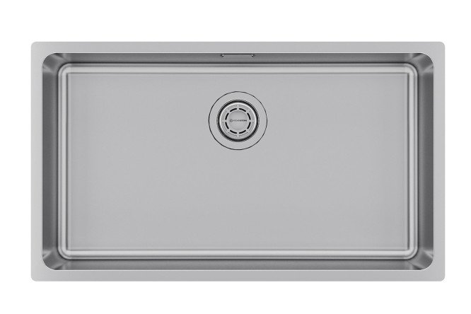 Мойка врезная KuchenSTERN AISI 304 R25 MULTI 80 554SS50 76х44х22 см