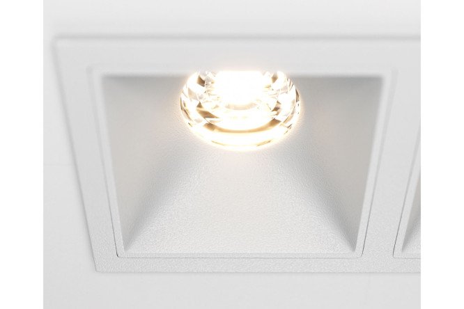 Светильник встраиваемый MAYTONI Downlight Alfa 12.6x5.2x6.5 см, LED