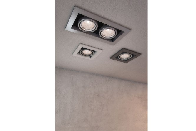 Светильник встраиваемый MAYTONI Downlight Metal Modern 12.6x7.8x12.6 см, GU10