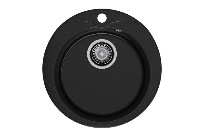 Изображение товара Врезная мойка GRANFEST Rondo GF-R-480 из искусственного мрамора 47х47х19 см