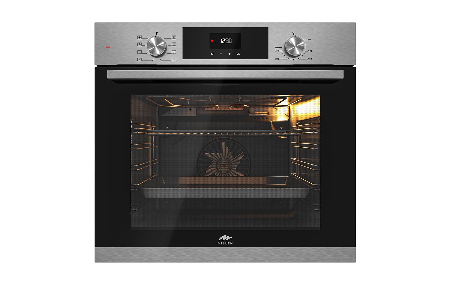 Электрический духовой шкаф MILLEN Meo 6002 IX 59.5х59.5х53 см