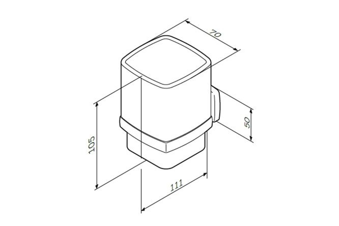Стакан AM.PM Gem A9034300 240 мл, Стекло