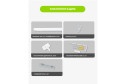 Карниз стеновой двухрядный ARTTEX Facile Standard 280 см