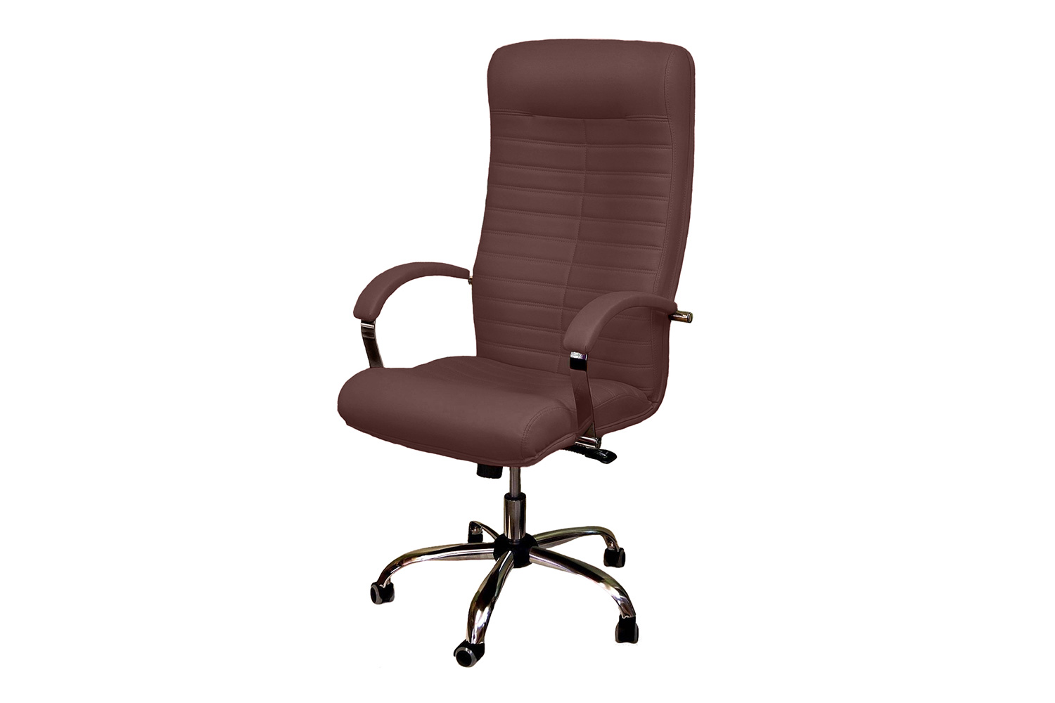 Кресло для руководителя orion steel натуральная кожа с компаньоном металл