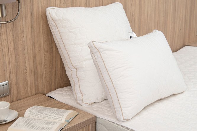 Подушка EDELSON Fine Wool 50х70 см, Полиэфирное волокно