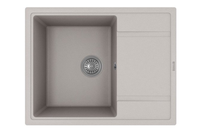 Изображение товара Врезная кухонная мойка Липси 650 из кварцевого композита с крылом
