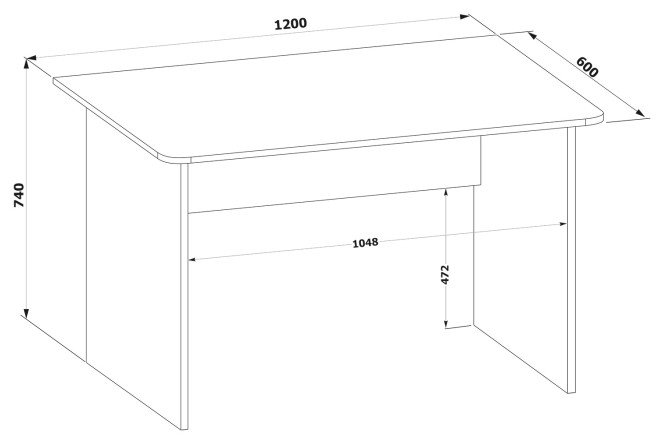 Письменный стол спм 205