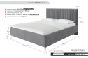 Каркас кровати SOLANA Briana 160х200 см