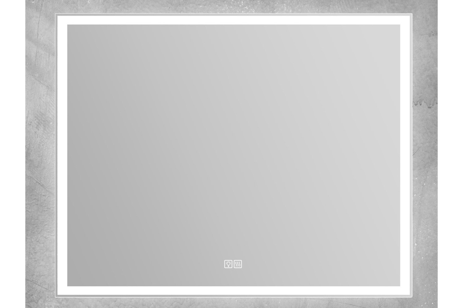 Зеркало с подсветкой BELBAGNO SPC-GRT-1100-800-LED-TCH-WARM с подогревом 110х80 см