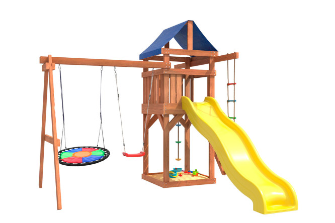 Изображение товара Детская площадка Igrowoods ДП-8 для активных игр на улице