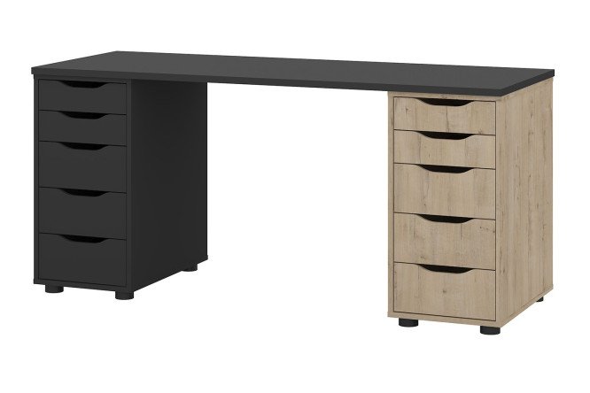 Изображение товара Письменный стол Alexys 140 с двумя тумбами для офиса и дома