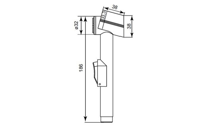Фото 8 Душевой комплект IDDIS Optima Home гигиенический, 010 0101F15i20