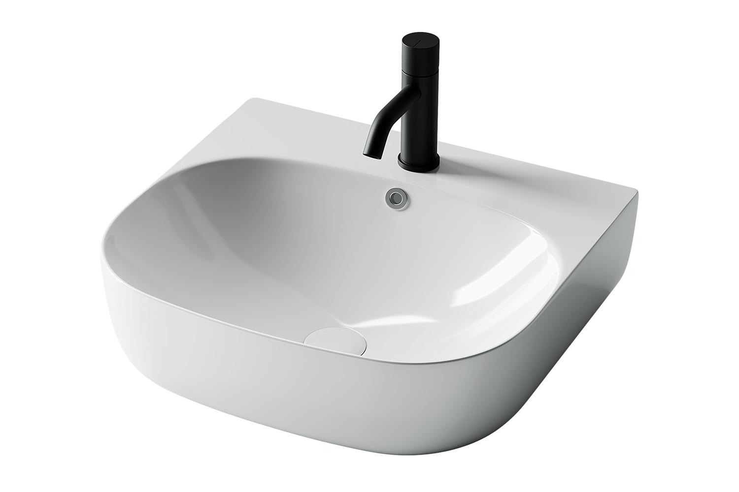 Умывальник накладной пристенный CERAMICANOVA Element