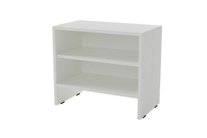 Изображение товара Тумба для обуви Уно 52,4х45х30 см белый текстурный для 6 пар обуви