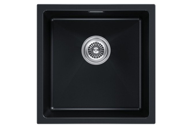 Изображение товара Мойка врезная PAULMARK Lumi 45 UNI IT-GRANIT LU45-BLM 45.5х46х21 см