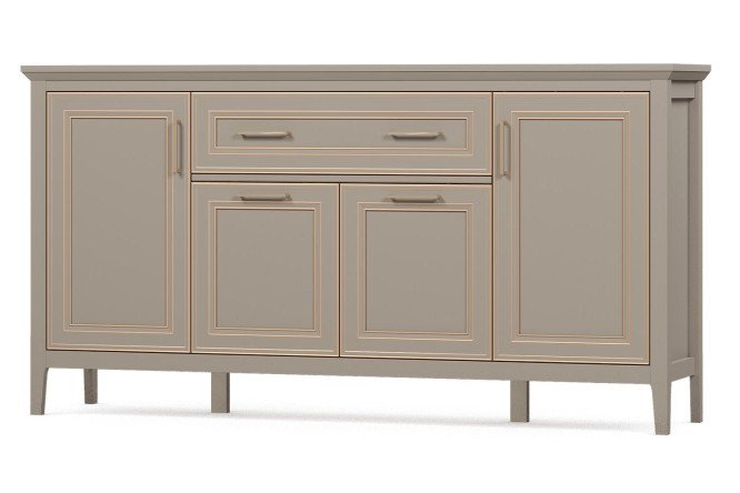 Изображение товара Тумба Classic глиняный серый 176,6х92,8х40,5 см