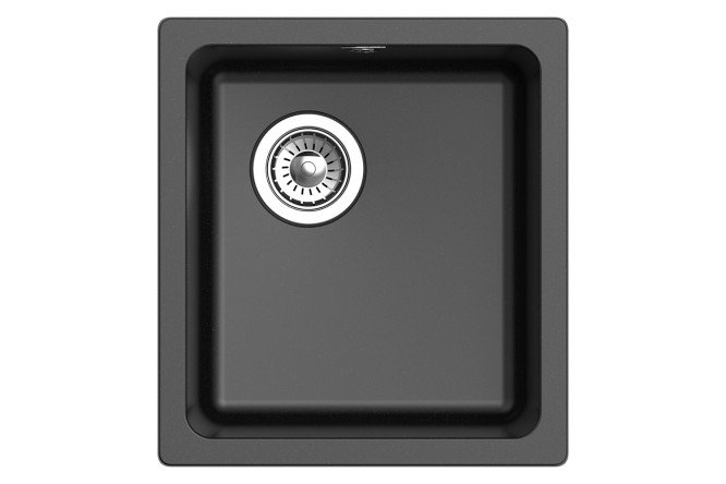Изображение товара Мойка врезная RIVELATO Berkana BK-35 41.5х45.5 см из кварца