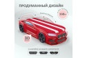 Кровать-машина с подъёмным механизмом Ромео-М 70х170 см цвет красный