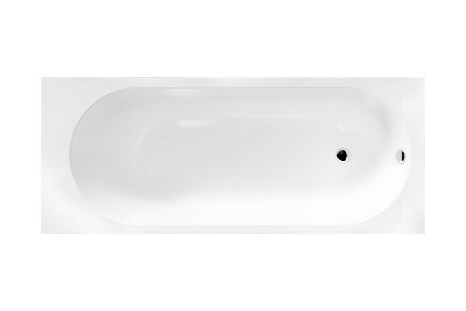 Изображение товара Ванна пристенная Atlas Премиум 150x70 см белая акриловая с стеклоровингом