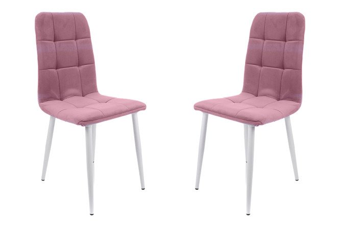 Изображение товара Комплект стульев Леон Классика 43х86х41 см вельвет сталь стильный дизайн