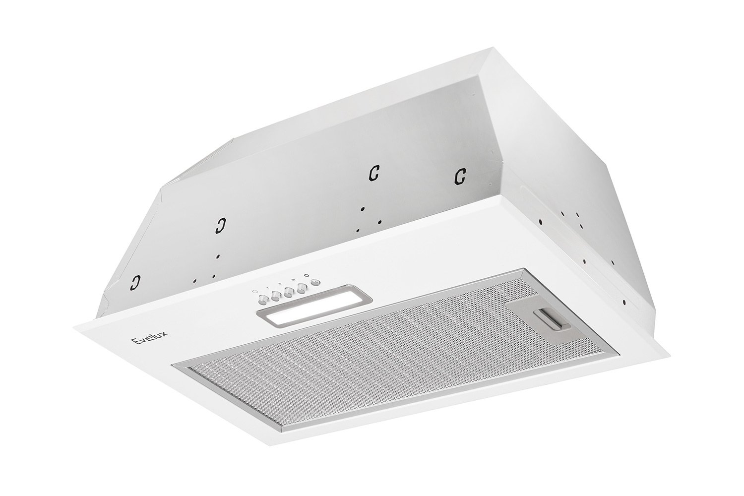 Вытяжка EVELUX Dino 60 W цвет белый, 52.5 см