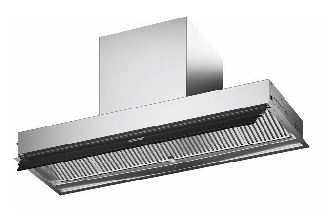 Изображение товара Вытяжка FRANKE Maris FST DRIP-FREE 90 X/2 KL 305.0705.073 цвет нержавеющая сталь, чёрное стекло, 90 см