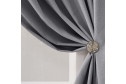 Штора MICASA Hush 180х300 см, 1 шт., цвет графитовый