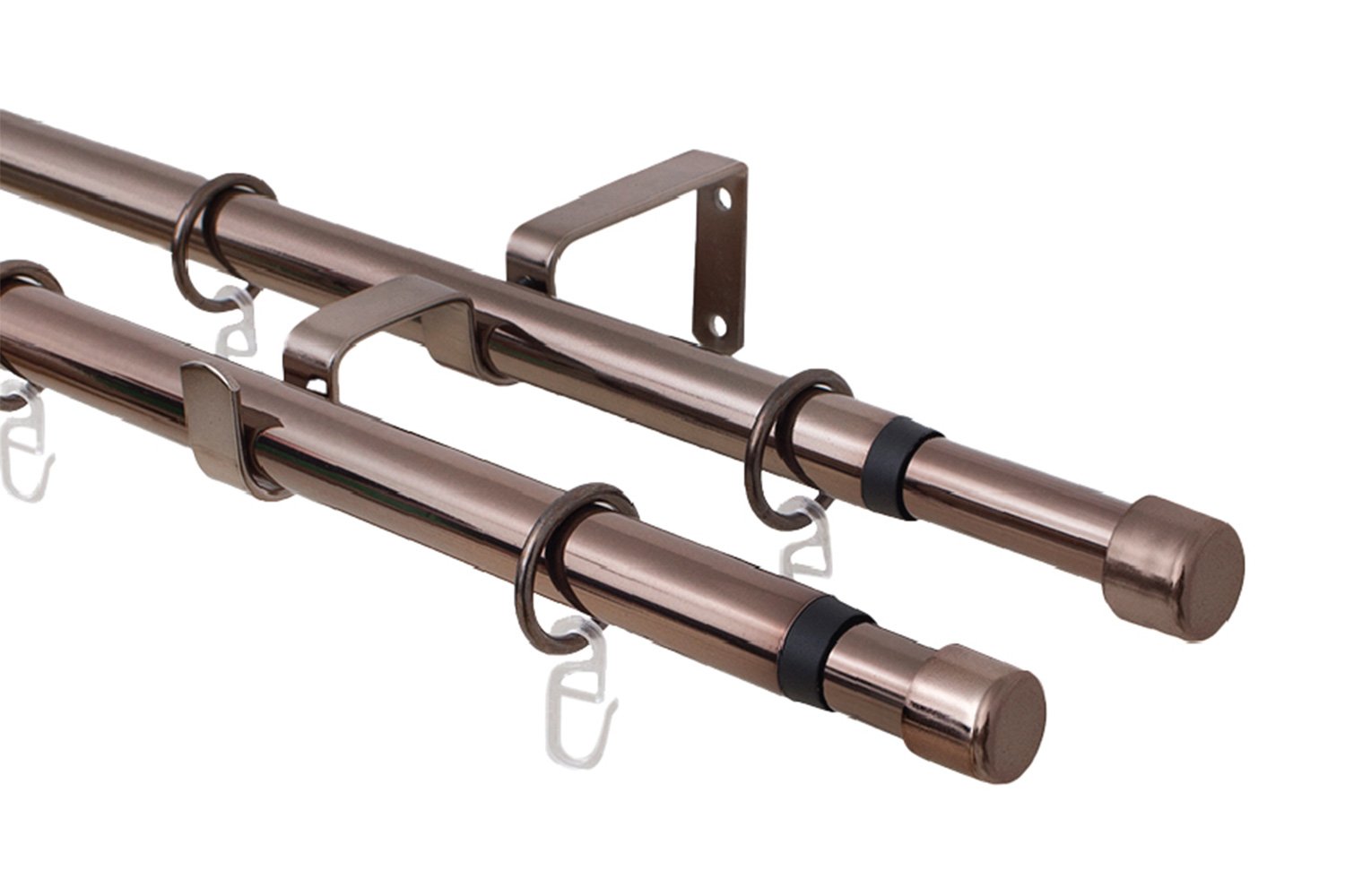 Карниз-телескоп двойной ARTTEX 56 688 раздвижной 160-300 см