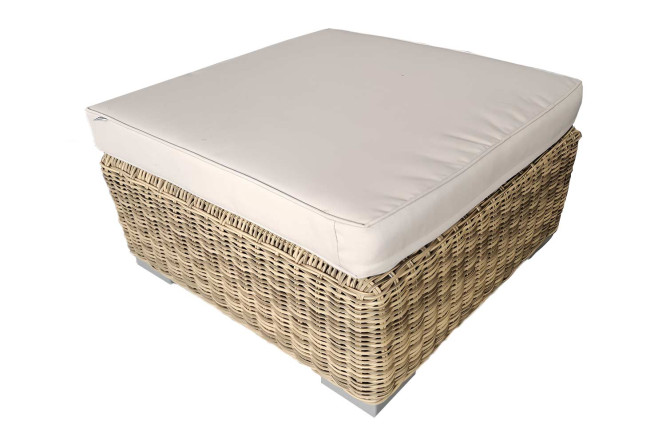 Изображение товара Пуф Сан-Франциско Бежевый Модульный с Подушкой 74x10x74 см