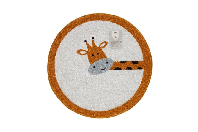 Коврик HOFF Giraffe 70х70 см