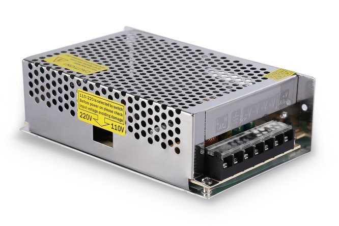 Изображение товара Блок питания AMBRELLA LIGHT Illumination 9,8x5x16 см металл хром