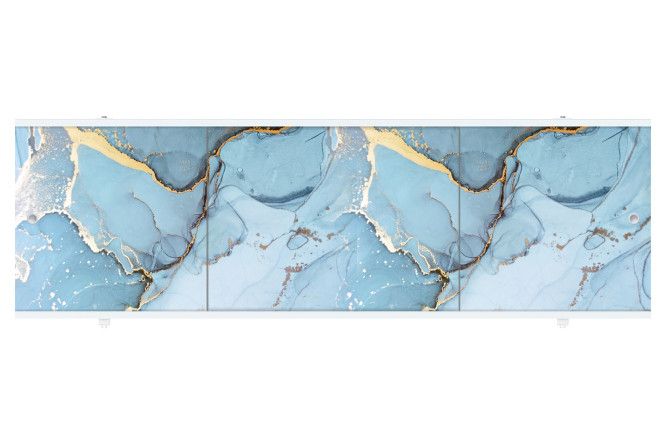 Изображение товара Экран под ванну Premium Collection Элегантность ЭПS_007045 раздвижной 168х56 см