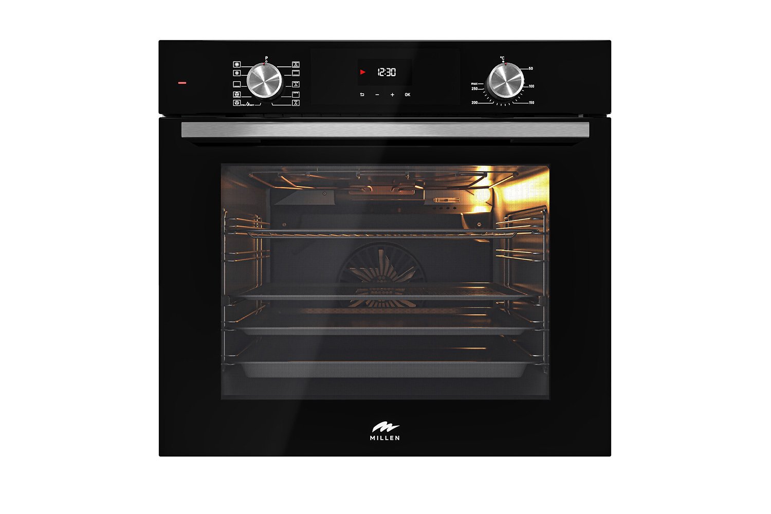 Электрический духовой шкаф MILLEN Meo 6004 BL 59.5х59.5х53 см