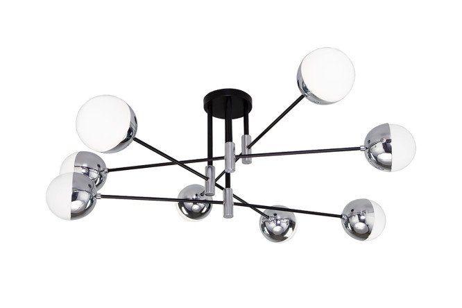 Изображение товара Потолочный светильник EUROSVET Nuvola 16 кв.м., E27, размеры 100x38x100 см