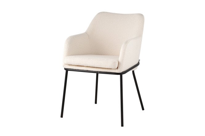 Изображение товара Стул с подлокотниками Кози 50.5х80х62 см современная мягкая обивка