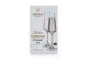 Набор бокалов для шампанского CRYSTAL BOHEMIA Corvus 160 мл, 2 шт., Стекло