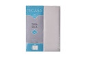 Тюль на люверсах MICASA Далия (Dalia) 300х280 см, 1 шт., цвет серый