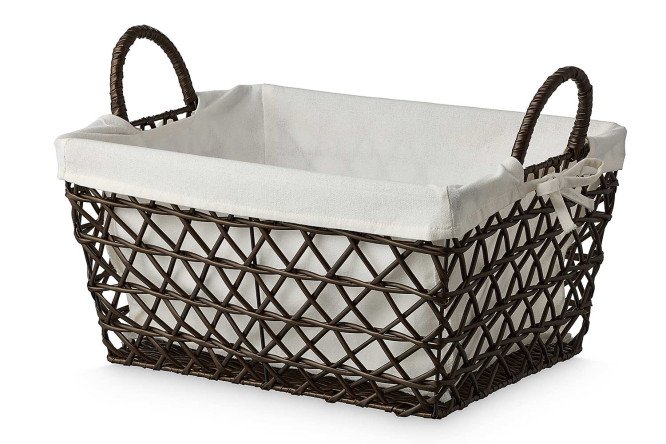 Изображение товара Корзина с ручками 40х20х30 см для хранения и организации