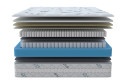 Кровать Бруно с матрасом SLEEPLAB Double Spring и подъемным механизмом
