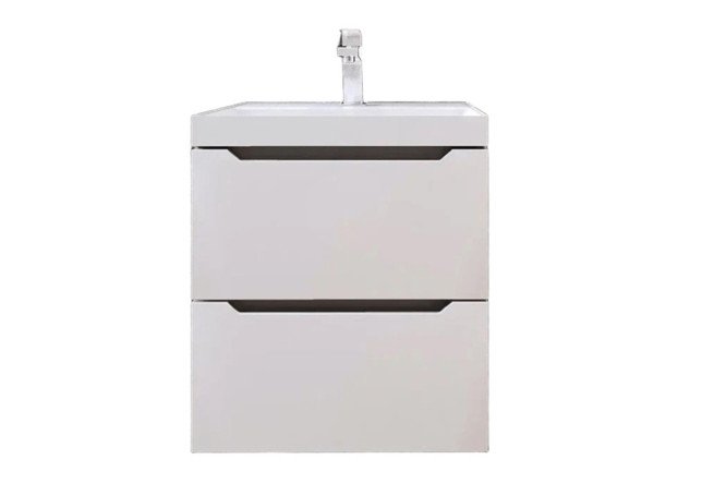 Изображение товара Подвесная тумба под раковину Tanos New 2191020002 50 см белая и графитовая