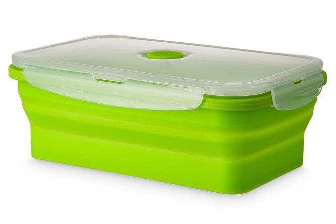 Изображение товара Контейнер для продуктов BERKRAFT Compact складной 22 х 14 х 8 см, 1200 мл