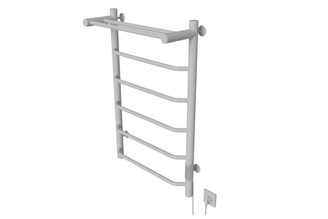 Изображение товара Полотенцесушитель MIXLINE Mira 556356 с полкой 50х80х12,8 см углеродистая сталь