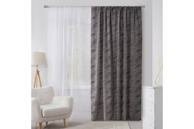 Изображение товара Штора ESTUDI BLANCO Essence серого цвета 200х300 см