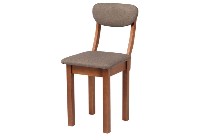 Изображение товара Кухонный стул Eco Томас 39х81х32 см с рогожкой и берёзовыми ножками