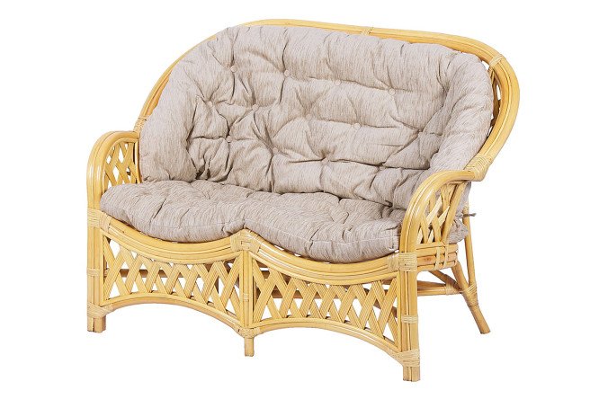 Изображение товара Диван 2-местный Cobana медовый бежевый комфортная мебель для дома