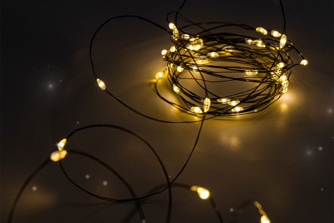 Изображение товара Электрогирлянда DC-G06-50 Y 5.1 м для украшения
