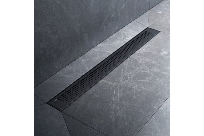 Трап для душа линейный AM.PM Primeflow W02SC-P11-070-01BM 700х75 мм, Комбинированный затвор