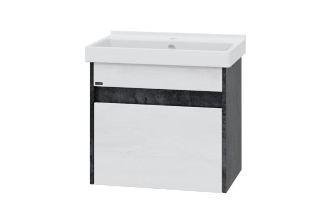 Изображение товара Тумба подвесная САНТА Мира 60 с раковиной в комплекте