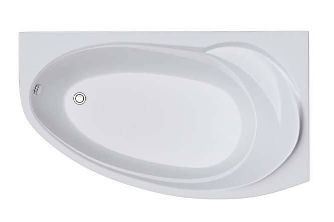 Изображение товара Ванна пристенная Marka One Julianna R, правый, белый 160x95 см